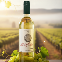 Metaforico - Vin blanc sec |   100% Airen 11% Alcool 750ml |   Variété espagnole de Castilla La Mancha