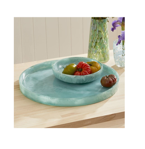 Bandeja de servicio de resina epoxi para decoración del hogar, artículos de cocina personalizados, proveedor de hoteles recién artesanales a la venta - Product Image 5