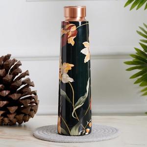 Unique Design Stylish Handmade Copper Water <b>Bottle</b> High Quality Copper Water <b>Bottle</b> for Home and <b>Traveling</b> use - Product Image 2