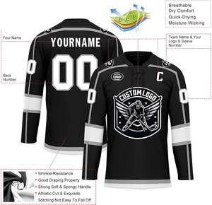 Maillot de hockey sur glace personnalisable Factory Direct Sportswear Tissu respirant pour une flexibilité et un confort améliorés - Product Image 2