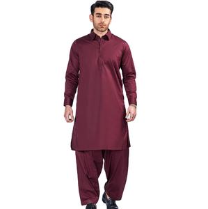 Services OEM ODM, vente en gros, vêtements pour hommes musulmans les plus vendus, shalwar kameez pour hommes de bonne qualité, en coton respirant - Product Image 1