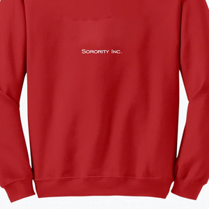 Sweat-shirt unisexe d'hiver de haute qualité, rouge cramoisi, coupe oversize, personnalisé, anti-plis, broderie 3D sur le devant, délavage acide intégral - Product Image 5