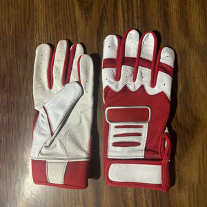 Guantes de bateo de béisbol de cuero de alta calidad profesional personalizados logotipo personalizado diseño de dedo completo para diestros secado rápido - Product Image 6