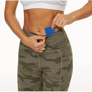 Leggings pour femmes à la mode Vêtements de sport Leggings d'entraînement taille haute Pantalons de yoga confortables Leggings coupés en V - Product Image 4