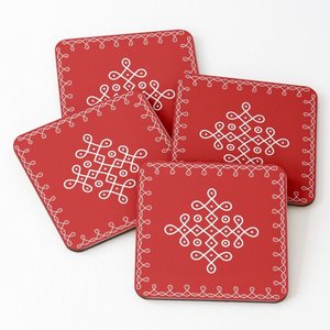 Vente chaude Émail Bois Prêt à Expédier Dessous de verre personnalisés Vente en gros Dessous de verre d'eau absorbant carré vierge à sublimation pour Boisson - Product Image 3