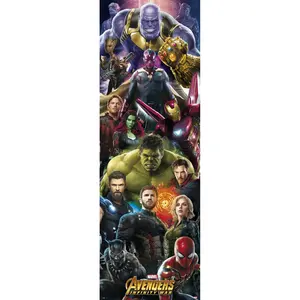Póster Moderno de Pared de Avengers Infinity War, Colección de Héroes - Product Image 1