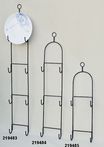 Wrought Iron Wall Plate <b>Rack</b>, Metal <b>Dish</b> <b>Rack</b>, Iron Plate <b>rack</b>, <b>Black</b> Plate Stand, Kitchen Plate Holder, Lid Holder - Product Image 2