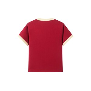 Sonnerie personnalisée pour femmes 81.4 coton et 18.6 col respirant en maille de diamant T-shirt imprimé vierge ajusté pour hommes Livraison DDP - Product Image 3