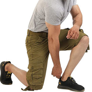 Solid Color Comfortable <b>Men</b> Cargo <b>Shorts</b> Oem Bulk Wholesale Custom <b>Men</b> Cargo <b>Shorts</b> Made In Pakistan - Product Image 3