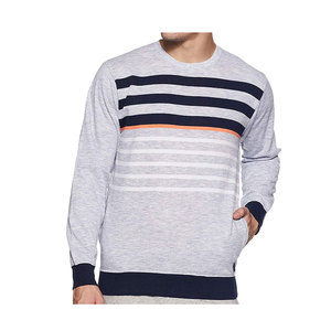 Gran oferta 2025, jersey de talla grande para hombre, sudadera de lana, mezcla de poliéster/algodón, invierno, transpirable, informal, holgado, cómodo - Product Image 4