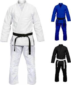 Meilleures ventes d'uniformes d'arts martiaux Costumes Gi Uniforme de karaté Bjj Judo Fabriqué par des commerçants d'ailes Costume de karaté pour enfants - Product Image 4