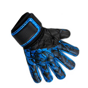 Gants de gardien de but en latex de niveau professionnel, football, sangle de poignet réglable, fermeture à boucle, durables, haute adhérence, vente en gros, OEM - Product Image 5