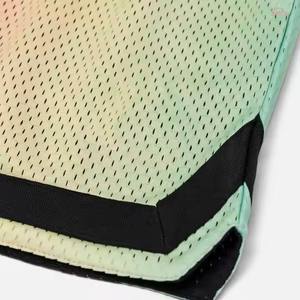 Nouveau short de gymnastique à motif solide pour homme Short de basket-ball en maille à sublimation avec spandex tricoté pour Golf Fitness Running Streetwear - Product Image 3