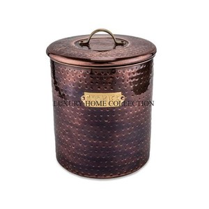 Durable and Elegant New Look Copper Kitchen <b>Pots</b> and Containers with Bold Designs to Complement Modern Industrial Kitchen Setups - Product Image 3