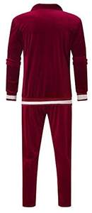 Chándal personalizado de talla grande, transpirable, 100% poliéster, ligero, atlético, para hombre, con bolsillos funcionales con cremallera, traje - Product Image 2