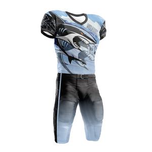 เสื้อฟุตบอลอเมริกัน ระบายอากาศ ใส่สบาย ชุดทีม แขนสั้น พิมพ์ลายแบบซับลิเมชั่น ไซส์ใหญ่ บริการ OEM - Product Image 1