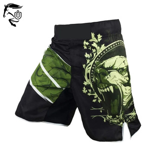 Pantalones cortos de MMA con estampado de logotipo personalizado de alta calidad Grappling y Jiu Jitsu Fightwear para hombres Ropa de artes marciales personalizada - Product Image 2