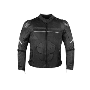 Chaqueta de moto de pana de invierno para hombre de alta calidad personalizada, textil de aventura impermeable, cierre de doble botonadura de punto Plus - Product Image 3