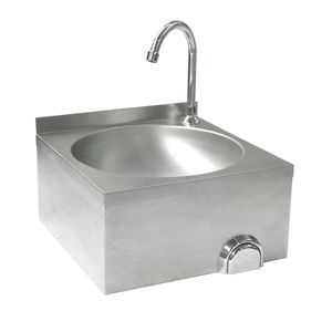 Lavello da Cucina Azionato a Ginocchio HENDI 400x428x(H)406mm - Product Image 1