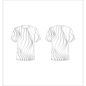 เสื้อยืดผู้ชายลายจุดสีส้ม แขนสั้น คอกลม ทรงลำลอง ใส่สบาย 100% Trackstar OEM แบรนด์ส่วนตัว TSI-G05-P0625 - Product Image 2