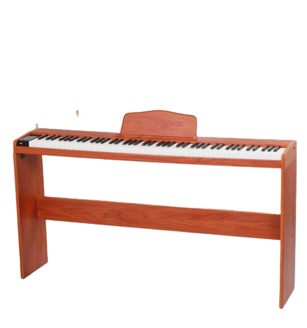 New 88 Keys Digital Piano Wooden Electronic Piano Musical Keyboard Instrument with MIDI and Touch Response
