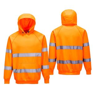 Sudadera de Alta Visibilidad con Capucha, Ligera, Fluorescente, Amarillo Neón, Resistente al Agua, Certificada CE, Uniforme de Trabajo de Clase 2, Marca Privada - Product Image 6