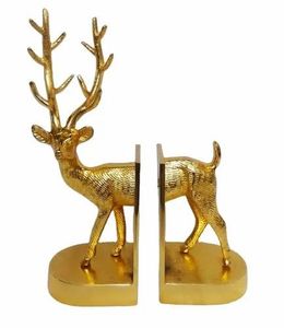 Decorative Trending Bookends <b>Book</b> Holder Organizer Stylish Shelf Decor Accent for Modern Living Spaces - Product Image 1