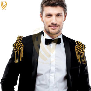 Service de conception OEM Uniformes Épaulettes en PVC personnalisées de haute qualité avec logo personnalisé - Product Image 2