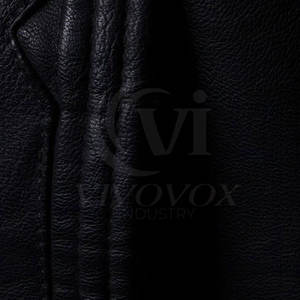 Veste en cuir de vache pour homme, style streetwear, col montant, prix de gros pour usage extérieur, taille adulte - Product Image 4