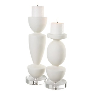 Hermosos soportes de pilar de piedra de mármol blanco hechos a mano, última tendencia, mesa decorativa con acento para Bodas de Pascua, decoración del hogar - Product Image 3