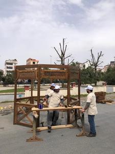 Gazébo d'extérieur de haute qualité fabriqué à partir de pin ou de hêtre, avec toit, foyer de longue durée, diy à la turquie - Product Image 6