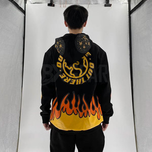 Cómodos y ligeros chándales con estampado de soplo para hombres corriendo chándales con estampado de soplo para hombres - Product Image 5