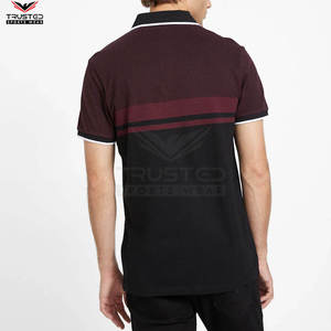 NOVEDAD DE VERANO 2025, camisetas de polo informales para hombre, Camiseta de punto transpirable de manga corta con botones a la moda, Camiseta holgada con estampado sólido - Product Image 3