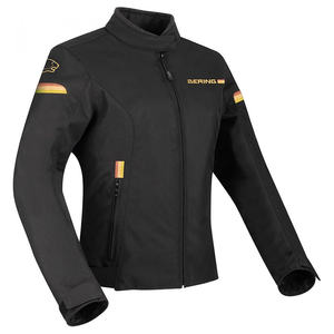 Blouson de moto d'hiver pour femme Bering Riva, haute performance, coupe-vent, respirant, techniques d'impression réfléchissantes, style course - Product Image 1
