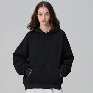 Sudaderas con capucha de otoño para mujer con bolsillo informal de manga larga pulóver Tops ropa deportiva suelta sudadera para hombres para la temporada de primavera - Product Image 1