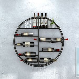 Estante de Metal para Almacenamiento de Botellas de Vino, Soporte Decorativo para 10 Botellas de Vino de Calidad Premium - Product Image 2