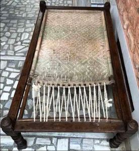 Wholesale High Quality Modern Luxury Vintage Bed Furniture <b>Wooden</b> Indian Khaat Charpai Charpay Charpoy With Customized <b>Colour</b> - Product Image 5