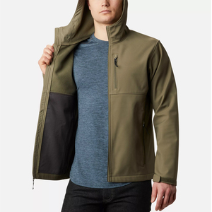 คุณภาพสูงสบายผู้ชายแฟชั่นSoftshellแจ็คเก็ต/ใหม่มาถึงWindbreaker Windproofผู้ชายHigh Streetสไตล์แจ็คเก็ต - Product Image 5