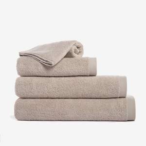 Serviettes de bain tissées sur mesure en gros d'usine, extra larges 70*140cm, serviettes de luxe en coton pour hôtels, fabricant Inde - Product Image 3