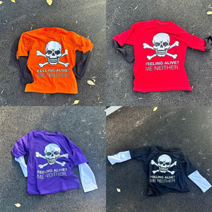 Camiseta de manga larga con hombros descubiertos de moda de calidad superior con diamantes de imitación máxima comodidad para el invierno Envío rápido a todo el mundo - Product Image 5