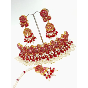 Fashionable Luxury Classic Zircon <b>Jewelry</b> Sets Women Traditional <b>Pakistani</b> Indian Style Engagement Wedding Party Simple Design - Product Image 3