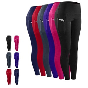 Meilleur prix Legging tricoté respirant pour femmes avec logo personnalisé OEM Impression par sublimation Position de la taille pour la vente en ligne - Product Image 1