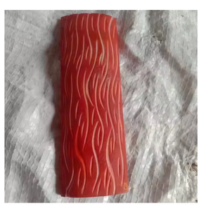 Eco-Friendly Pink <b>Bone</b> <b>Knife</b> <b>Handle</b> Scales Carved Love Style Natural Craft for Enthusiasts for <b>Knife</b> Makers - Product Image 3