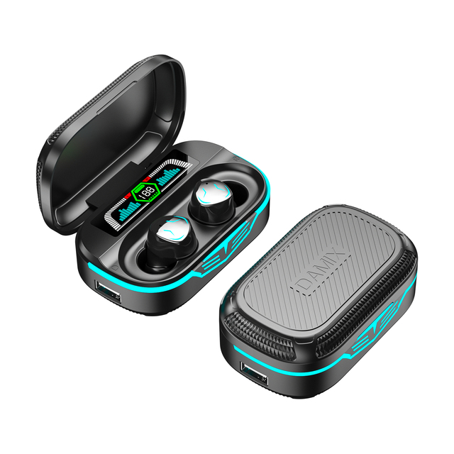 Factory Good Price Tws Wireless Earbuds GQ-10 Earphones 9d Hifi Stereo Waterproof in Ear Headphone Bt5.3 Led Display Gq-10