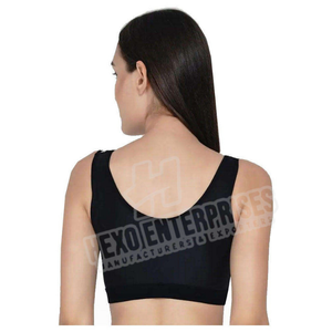Soutien-gorge de sport haute performance pour femmes avec logo personnalisé tissu anti-transpiration et maintien réglable - Product Image 5