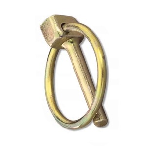 S.39 DLKP81 accessoires de camion 7/16X1-3/4 goupilles de trappe de porte de remorque avec anneau pour remorques - Product Image 1