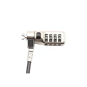 Cable Lock Computer Taiwan Supplier Black Notebook Laptop Keyed Security Lock Cable For Safety