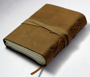 Agenda de bureau personnalisé, carnet de notes, agenda professionnel, cordon en cuir décoratif, reliure cousue, publicités, journal en cuir antique, magique, charmant - Product Image 5