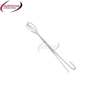 Fórceps de parto 23cm para lechones obstétrica y ginecológica instrumento quirúrgico veterinario acero Alibaba Pakistán Mahersi - Product Image 3