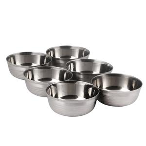 Handcrafted Metal <b>Bowl</b> Catering Serving Usage <b>Large</b> <b>Bowls</b> Stylish Salad Or Fruits Serving <b>Bowl</b> Casserole Serving Round Dish - Product Image 3